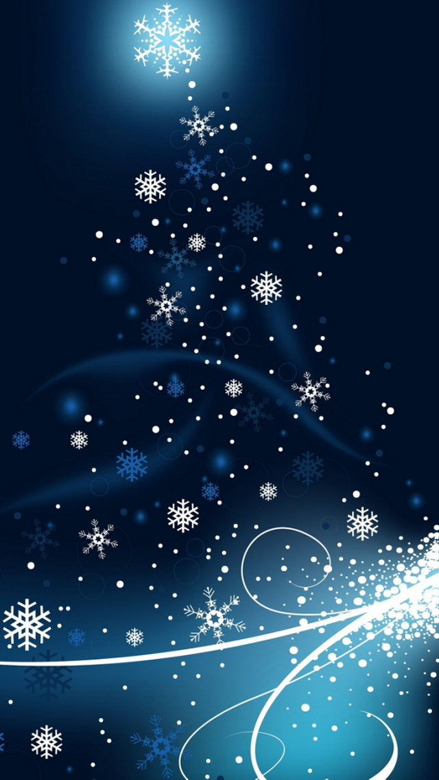 おしゃれな雪の結晶のイラスト スマホ壁紙 Iphone待受画像ギャラリー