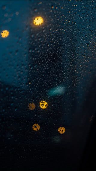 夜の雨