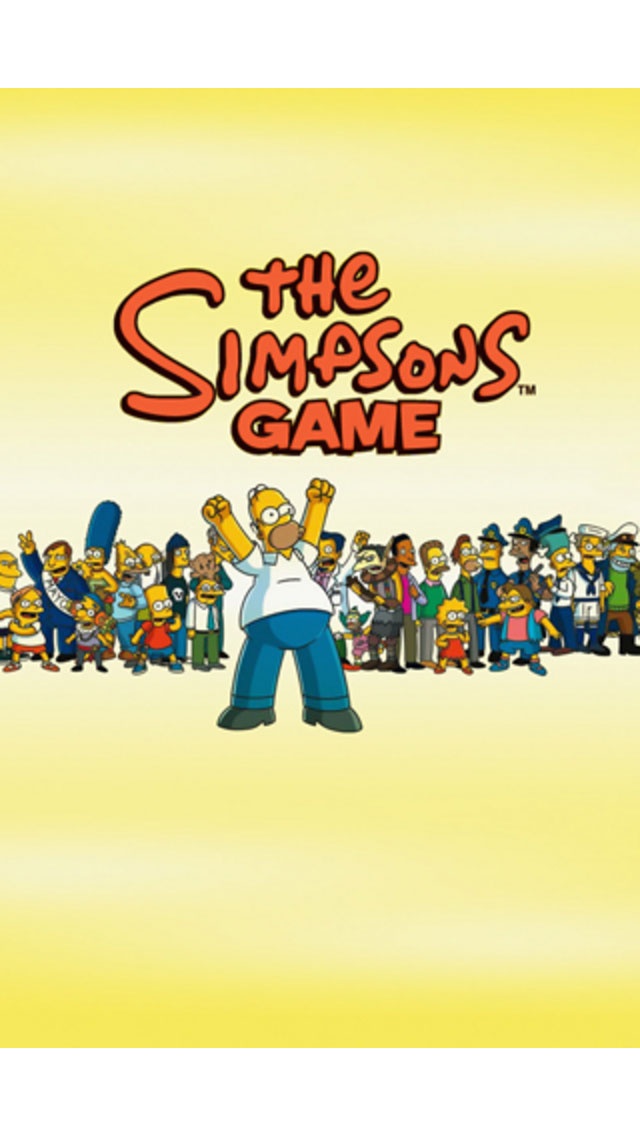 New The Simpsons Iphone Game Hd Wallpaper 640x1136 Resolution スマホ壁紙 Iphone待受画像ギャラリー