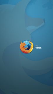 firefox Logoの壁紙