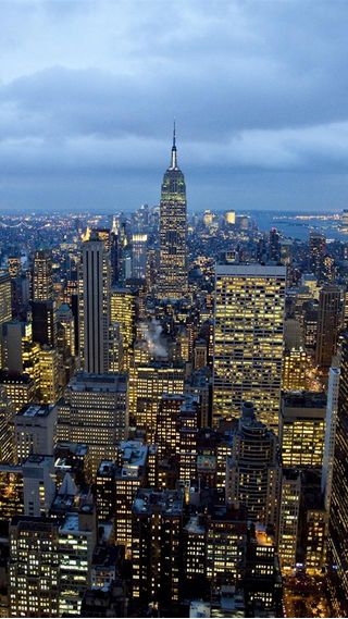 夜景 ニューヨーク アメリカ 風景の壁紙 スマホ壁紙 Iphone待受画像ギャラリー