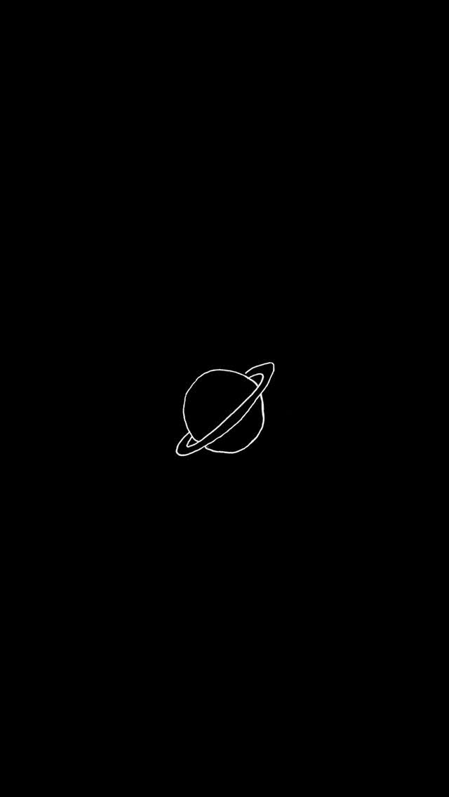 土星のイラスト スマホ壁紙 Iphone待受画像ギャラリー
