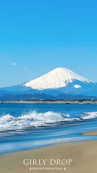 【50位】富士山と海