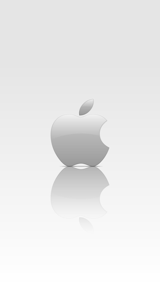 White Apple Logo Wallpaper For Iphone 5 8211 Senseiphone Com