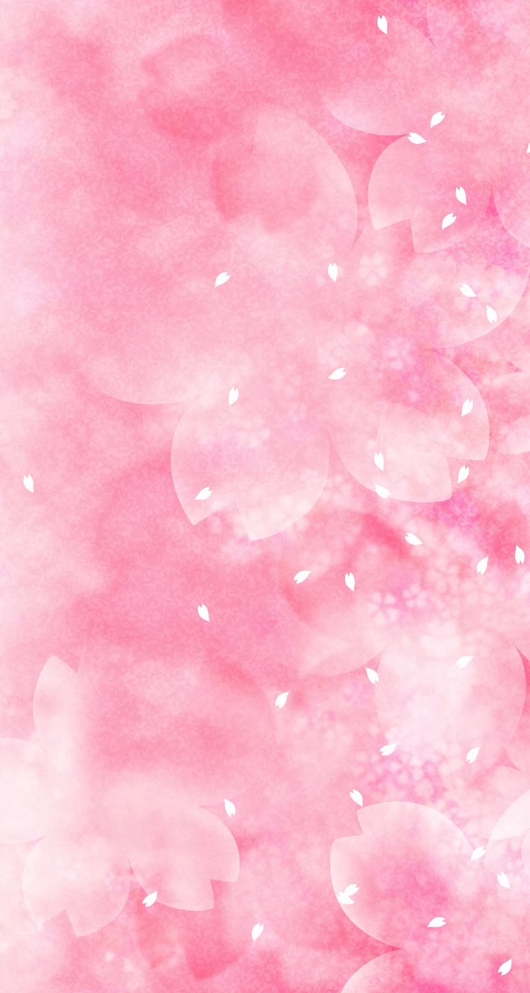 ピンクの花のガーリー壁紙 Iphone5s壁紙 待受画像ギャラリー