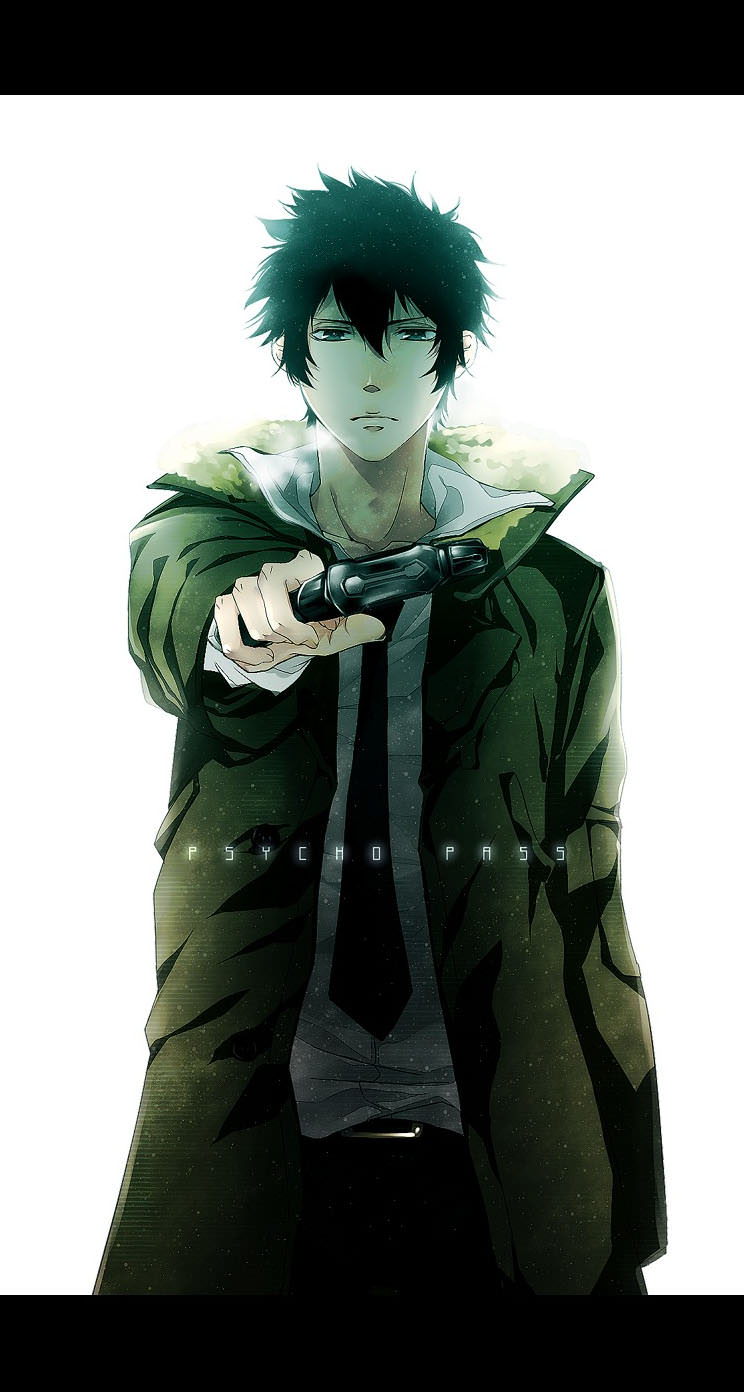 Psycho Pass 狡噛慎也 Iphone5s壁紙 待受画像ギャラリー