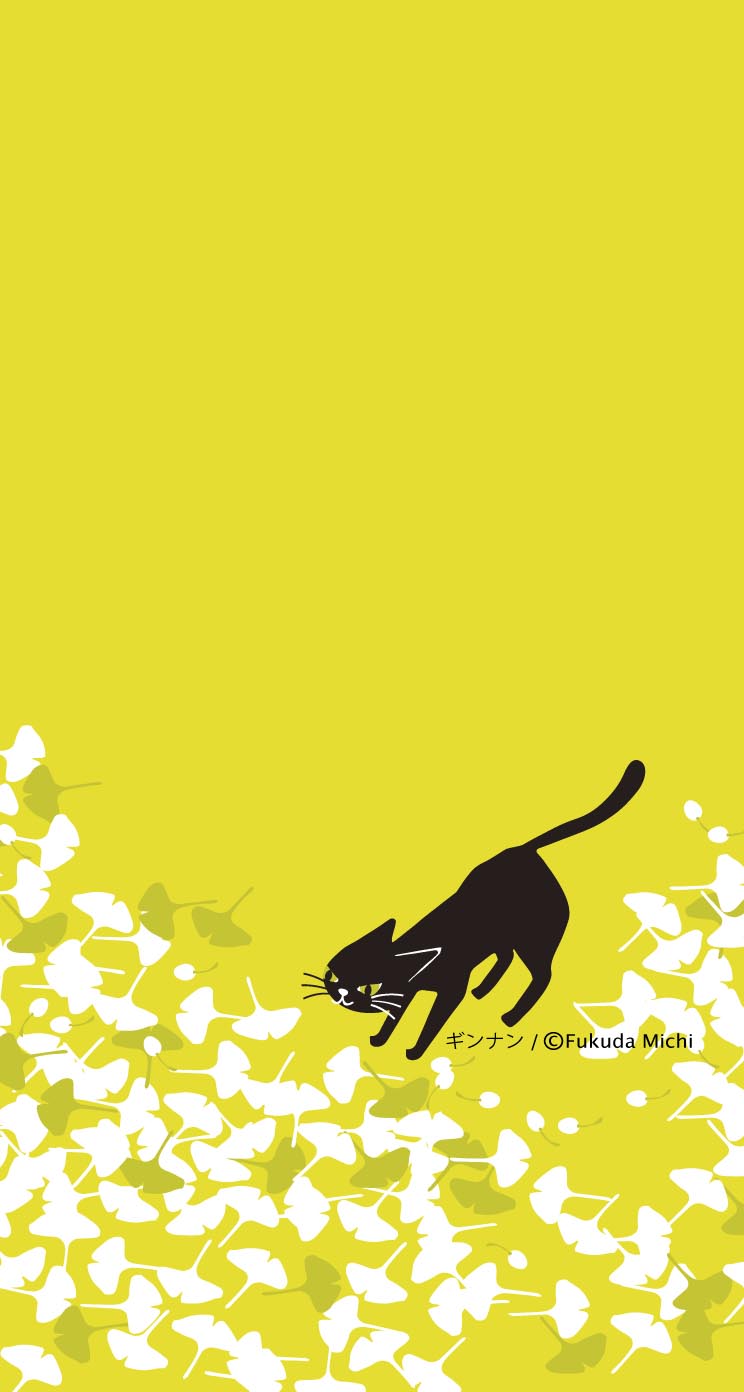 人気262位 黒猫のイラスト Iphone5s壁紙 待受画像ギャラリー