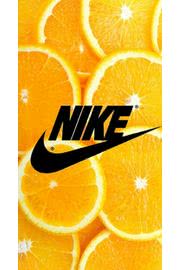Nikeロゴ & オレンジの輪切り