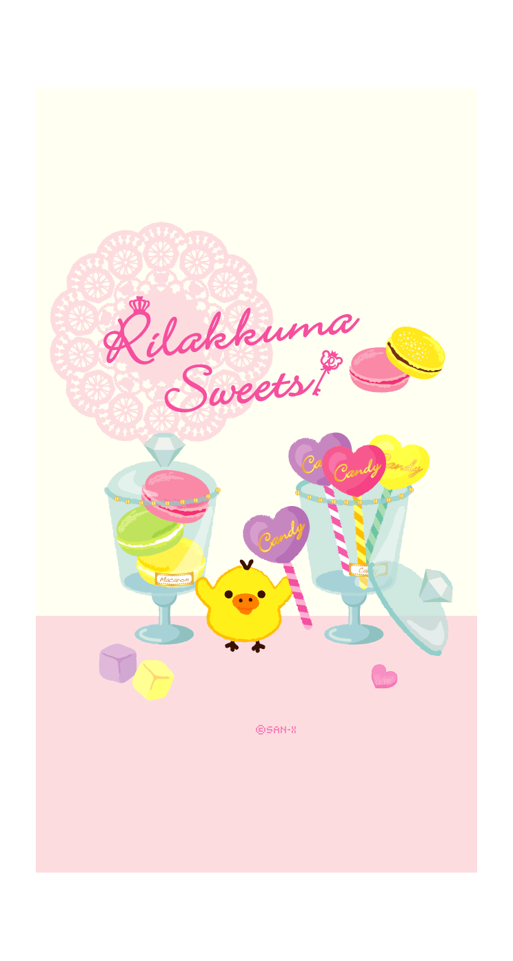 Rilakkuma Sweets かわいいiphone壁紙 Iphone5s壁紙 待受画像ギャラリー