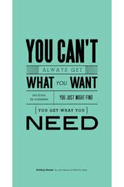 YOU CAN'T NEED