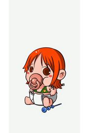 Baby Nami | ワンピースのiPhone壁紙