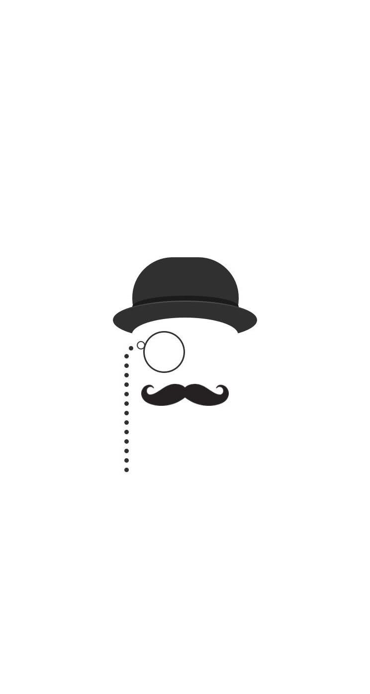 髭の紳士 Iphone5s壁紙 待受画像ギャラリー