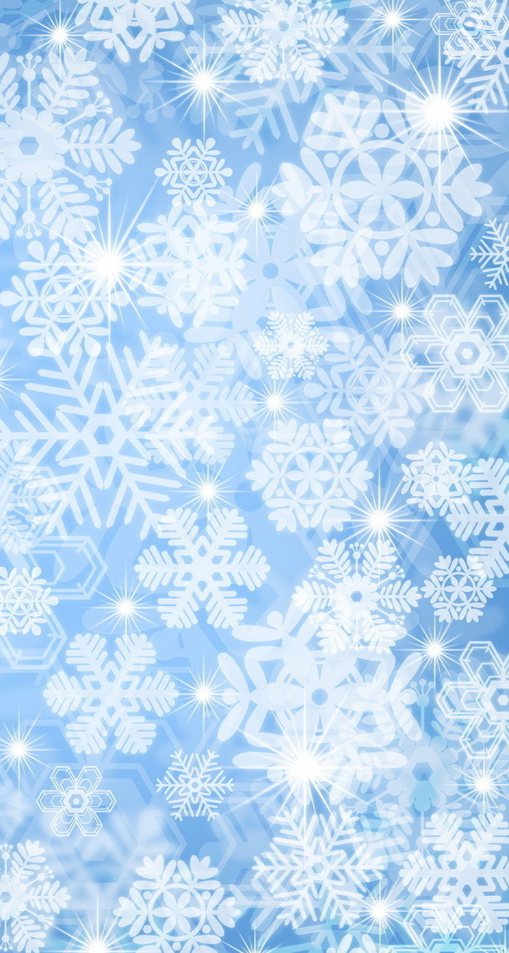 綺麗な雪の結晶模様 Iphone5s壁紙 待受画像ギャラリー