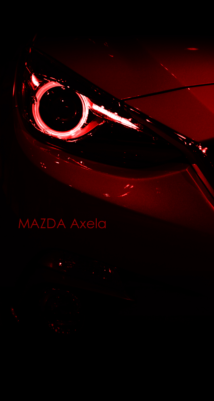 Mazdaアクセラ Iphone5s壁紙 待受画像ギャラリー