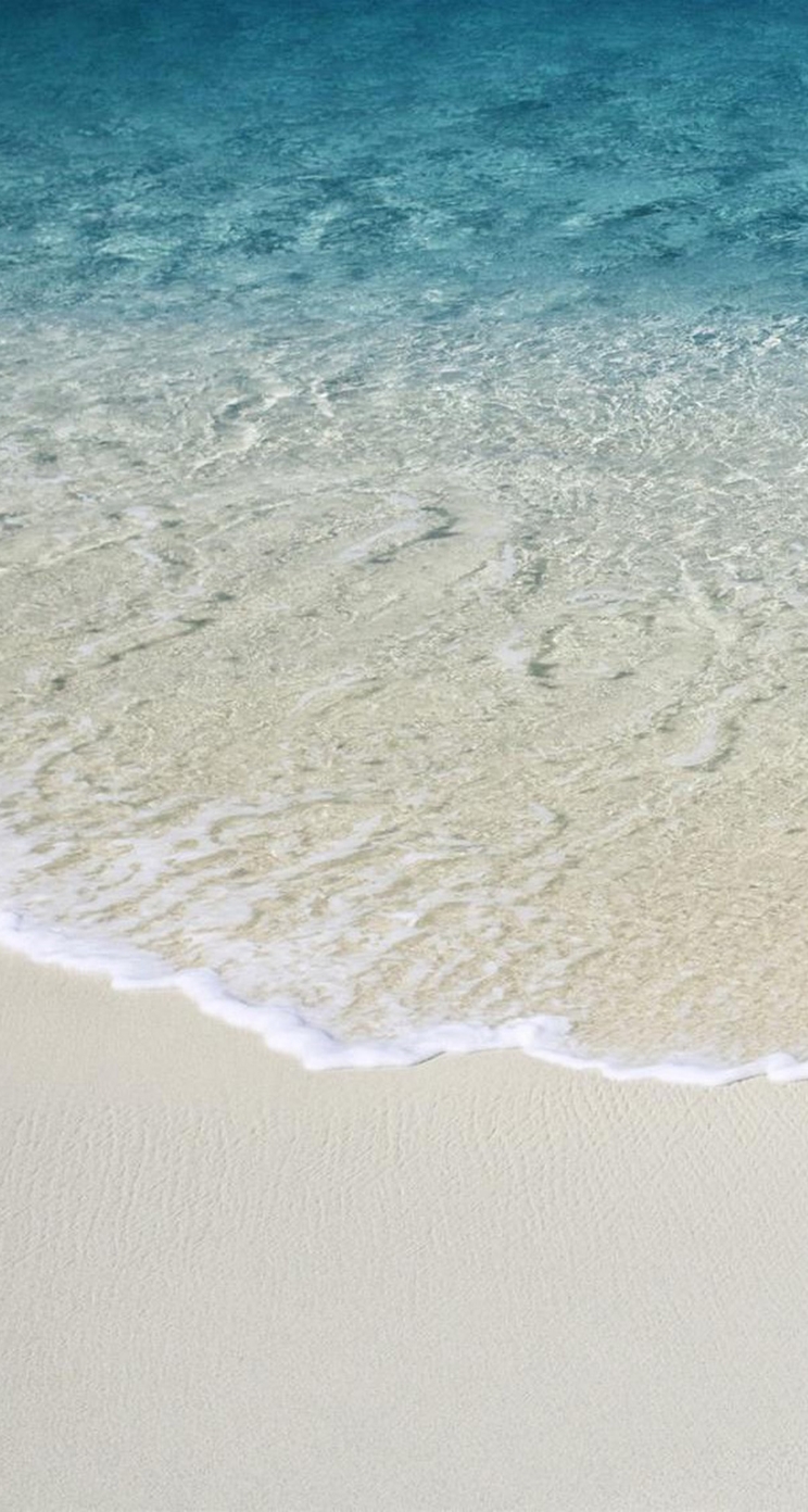透明な砂浜 Iphone5s壁紙 待受画像ギャラリー