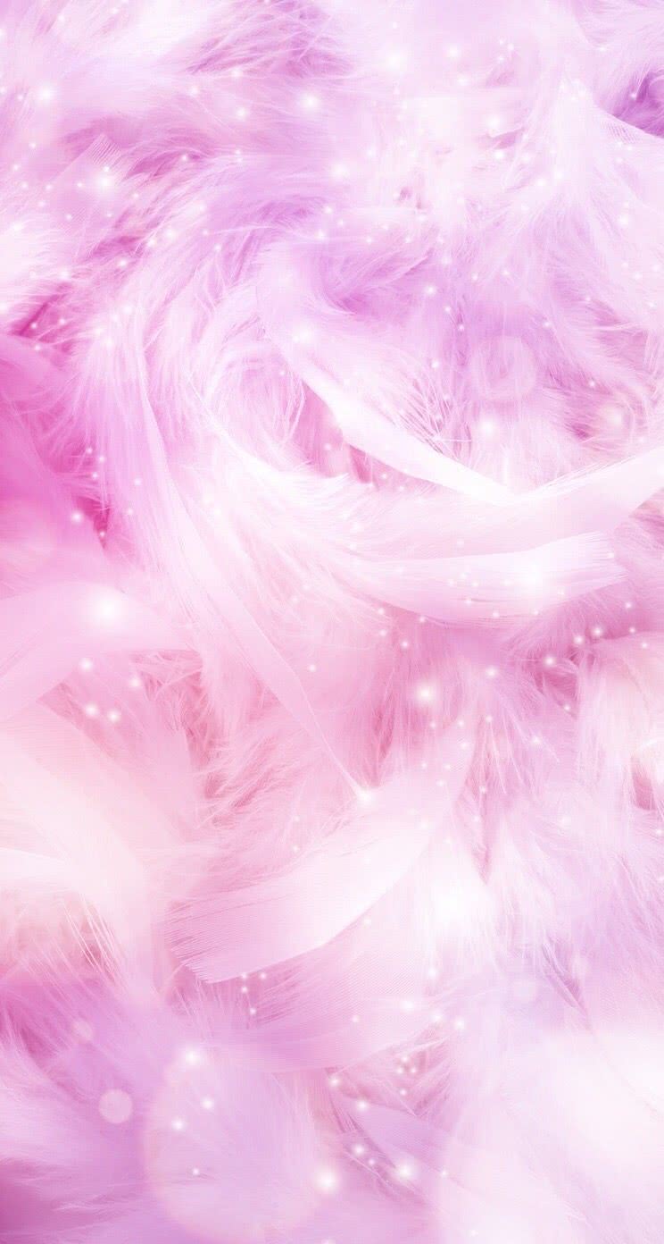 人気56位 ふわふわ綿アメのようなピンクの羽 Iphone5s壁紙 待受画像ギャラリー
