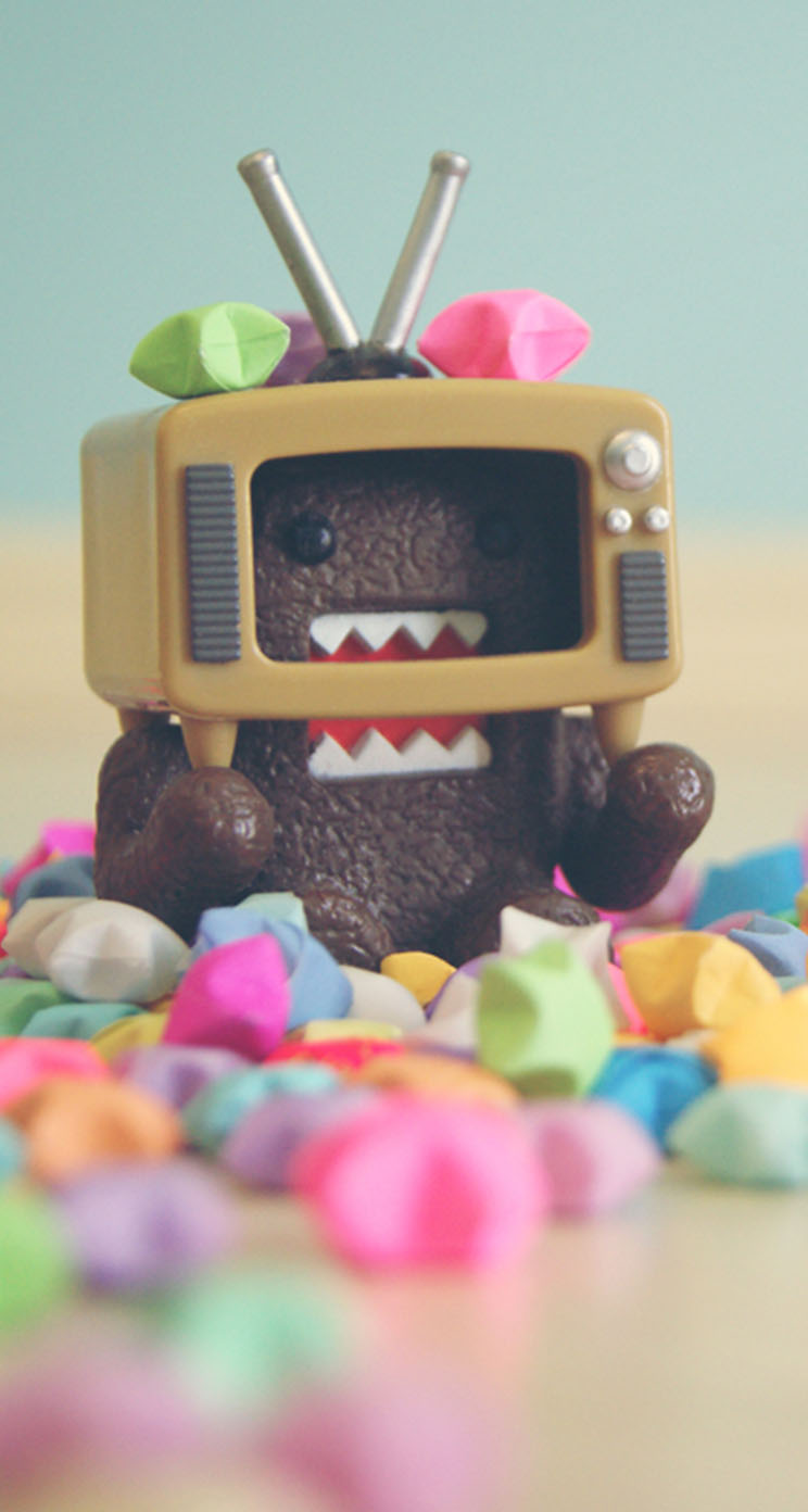 The Iphone Wallpapers Cute Domo Kun Iphone5s壁紙 待受画像ギャラリー