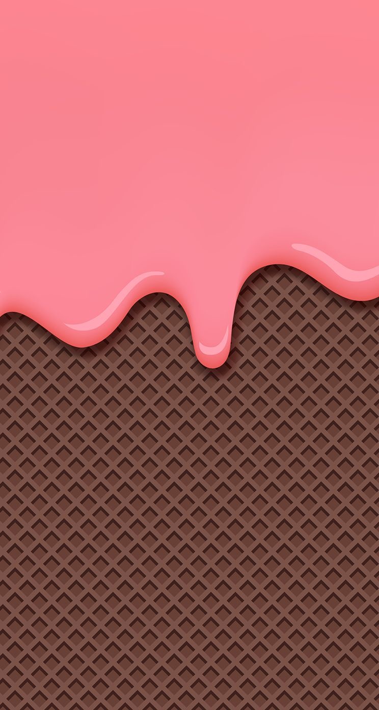 ピンクのアイスクリーム Iphone5s壁紙 待受画像ギャラリー