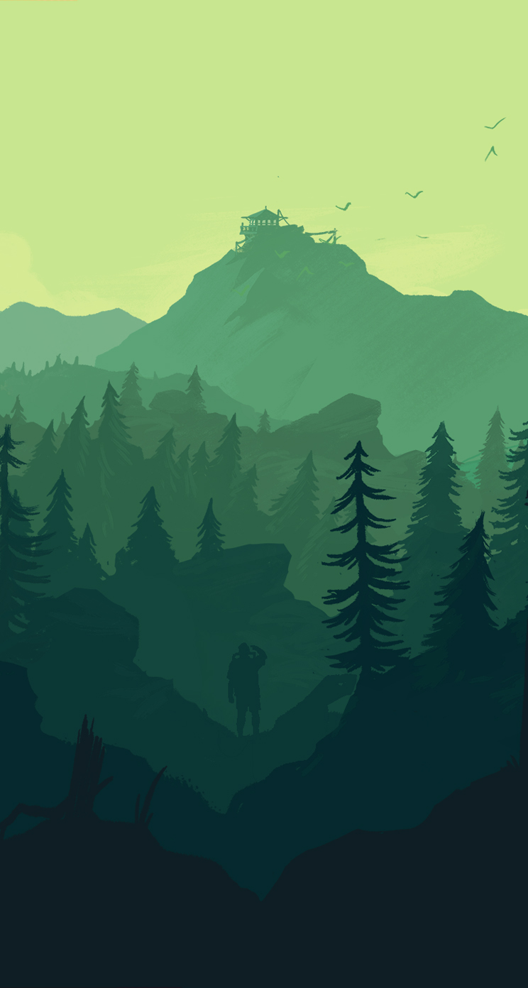 ゲーム Firewatch Iphone5s壁紙 待受画像ギャラリー