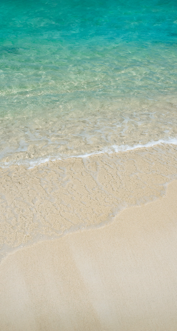 透き通る美しい砂浜 Iphone5s壁紙 待受画像ギャラリー