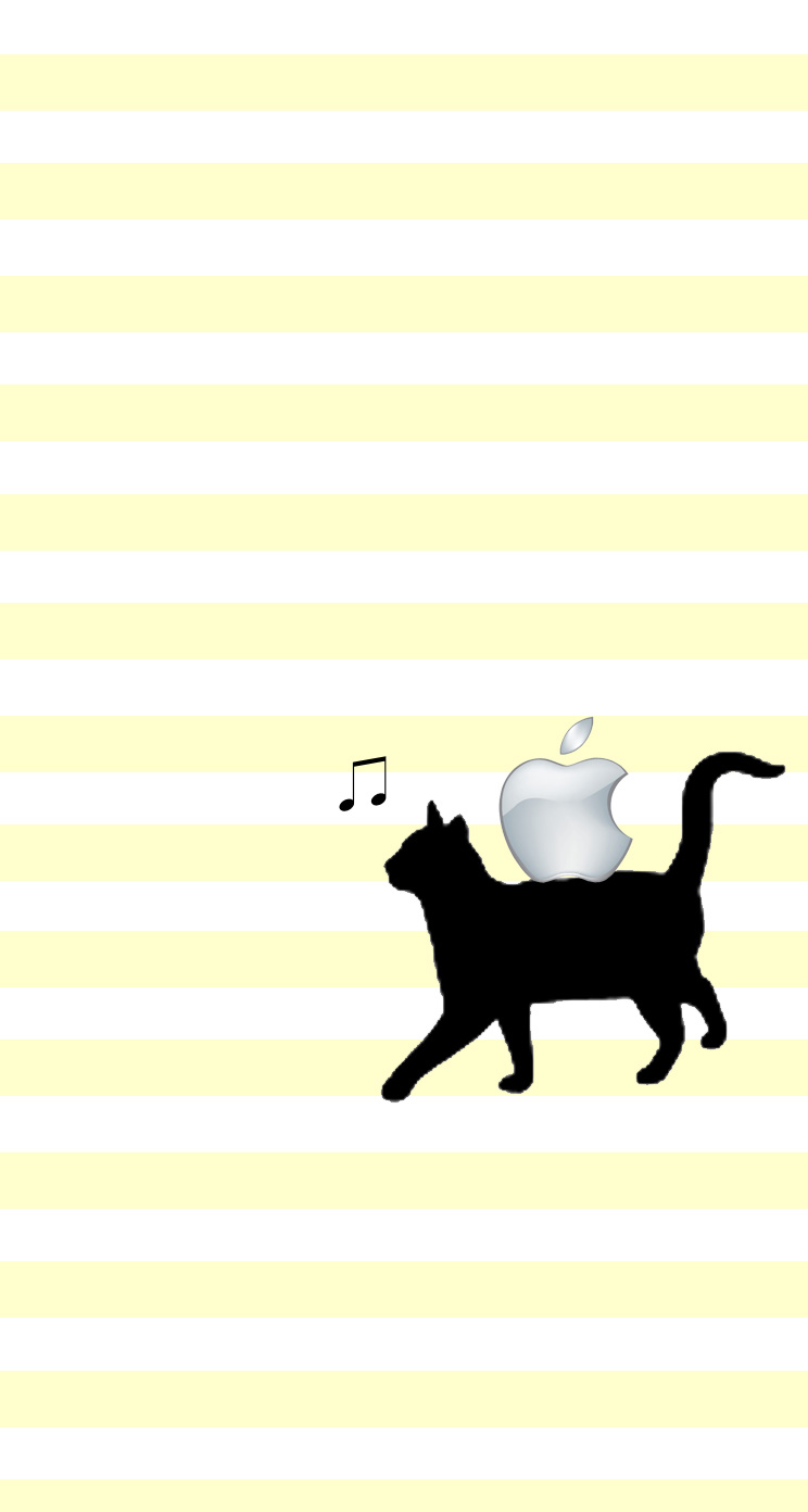 ベストコレクション Iphone 壁紙 猫 イラスト 100 ベストミキシング写真 イラストレーション