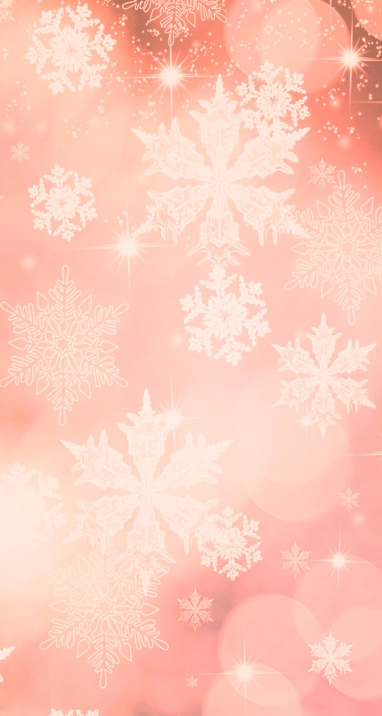 雪の結晶 ピンク Iphone5s壁紙 待受画像ギャラリー