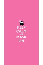 【KEEP CALMシリーズ】「KEEP CALM AND MASK ON」