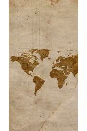 アンティークな世界地図