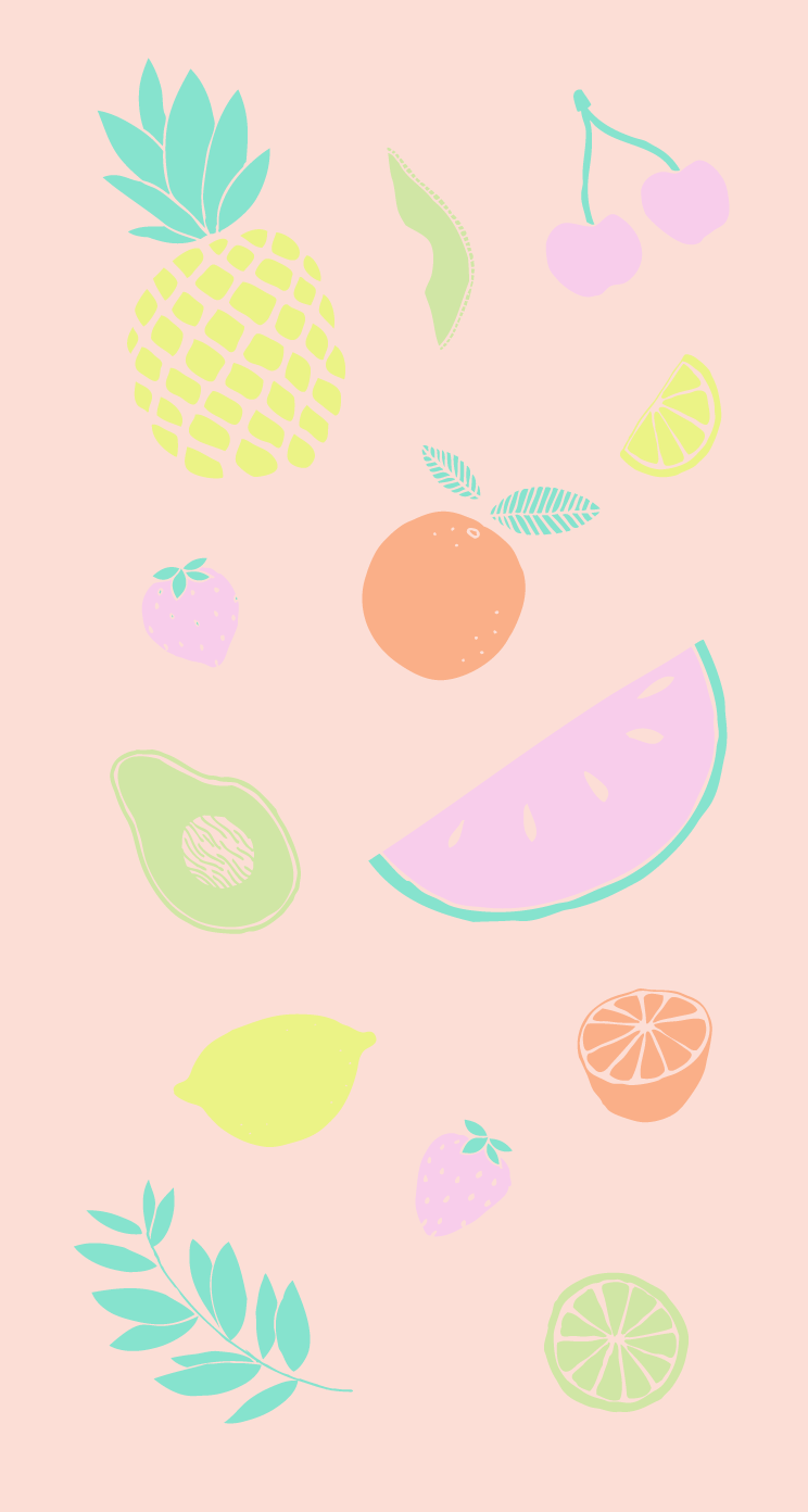 かわいいフルーツ壁紙 フルーツ 果物 のスマホ用ホーム ロック画面 壁紙待ち受け 食べ物 トロピカル Naver まとめ