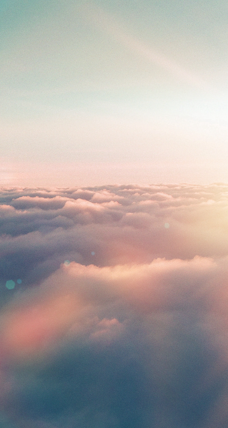 雲の上の美しい景色 Iphone5s壁紙 待受画像ギャラリー