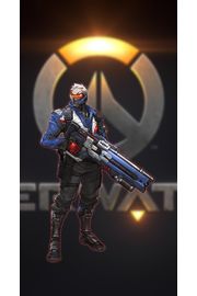 Soldier - Overwatch | ゲームのiPhone壁紙