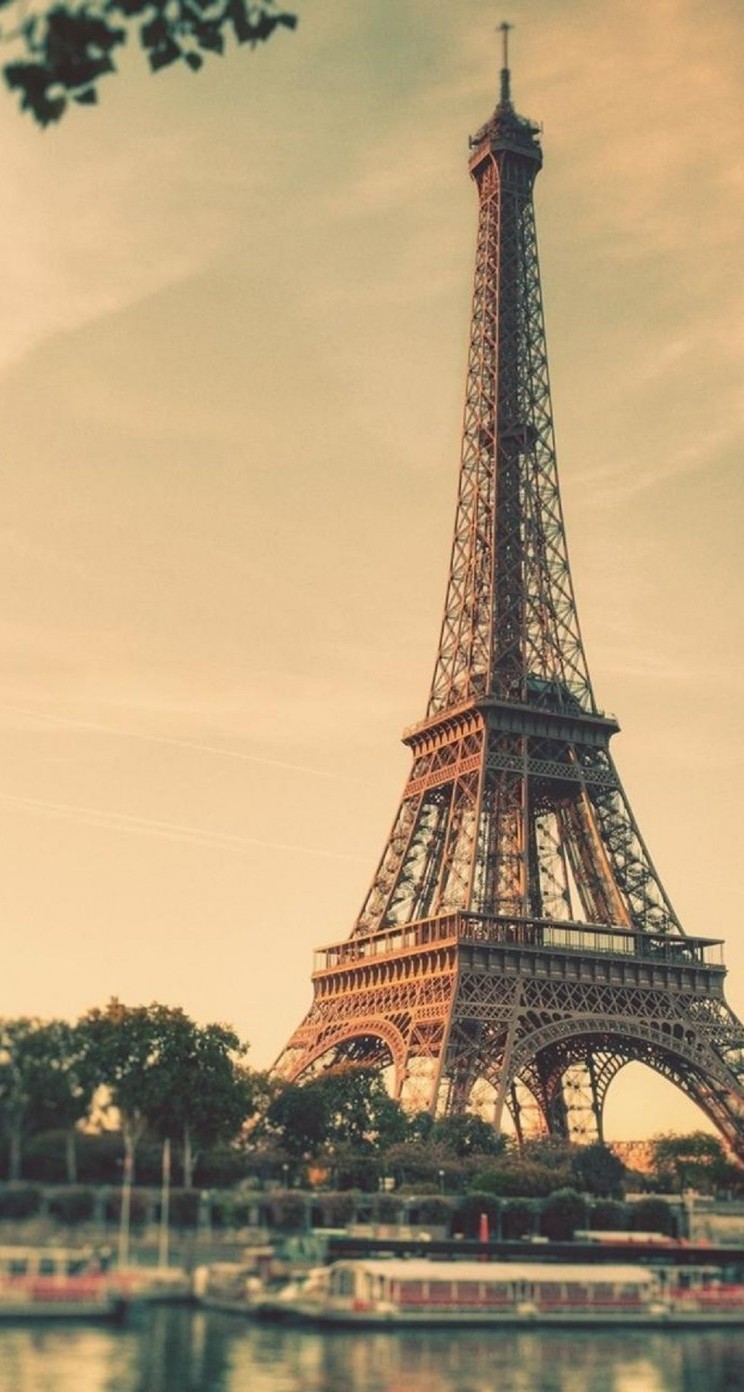 パリのレトロな風景写真 Iphone5s壁紙 待受画像ギャラリー