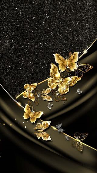 金の蝶