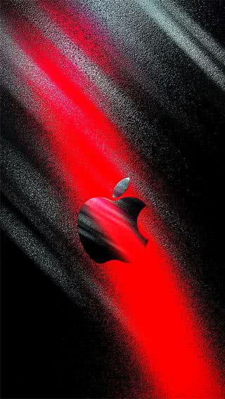 アップル - ブラック／レッド
