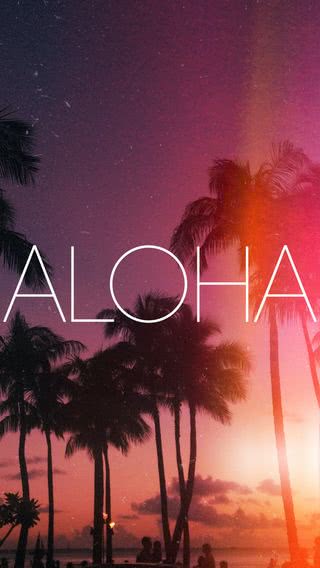 ALOHA | 夏にぴったりなiPhone壁紙
