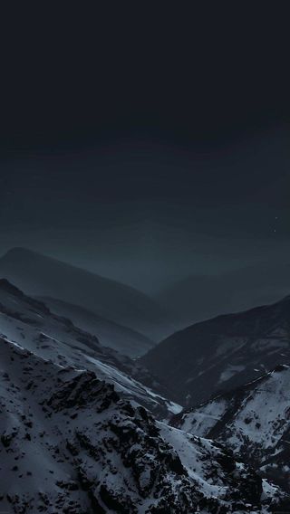 夜の山