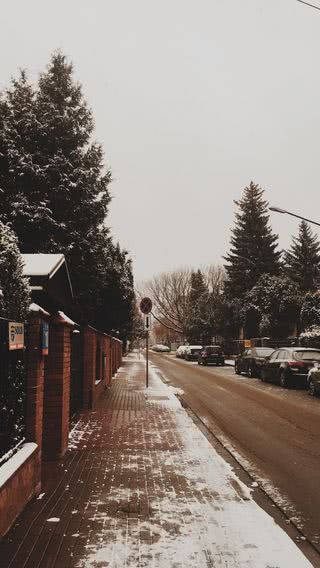 冬の街並み